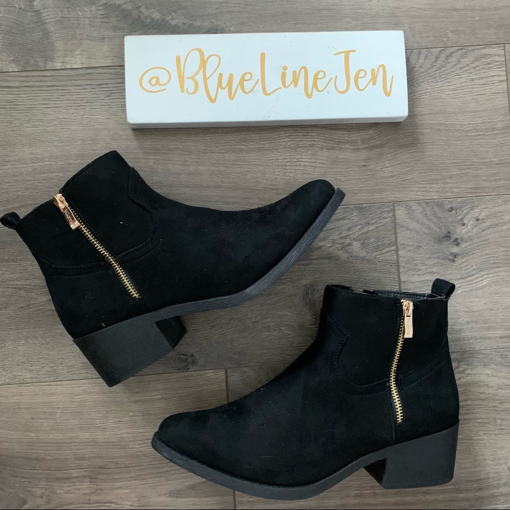 Wanted Black Booties NWOT - Picture 1 of 7